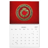 [100] Serpent God Quetzalcoatl [Gold] Kalender (Jan 2027)