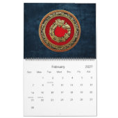 [100] Serpent God Quetzalcoatl [Gold] Kalender (Feb 2027)