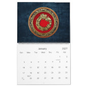 [100] Serpent God Quetzalcoatl [Gold] Kalender (Jan 2027)