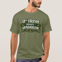 100% Shenanigans - St. Patrick's Dag