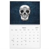 [100] Silver Human Skull. Kalender (Mar 2027)