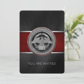[100] Silver Roman imperial Eagle over de medaille Kaart (Staand voorkant)