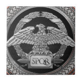 [100] Silver Roman imperial Eagle over de medaille Tegeltje (Voorkant)