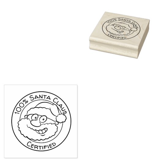 100% Sinterklaas Gecertificeerd Leuke Cartoon Kers Rubberstempel (Gestempeld)