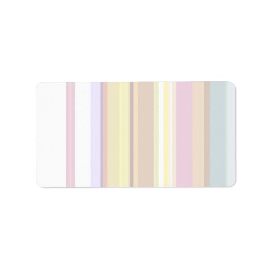 100 slank: artistieke zachte kleurenpatronen etiket (Voorkant)