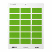 100 Slim : Artistieke zachte kleurenpatronen Etiket (Full Sheet)