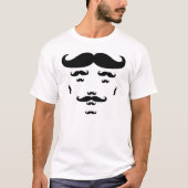 100% snor T-shirt (Voorkant)