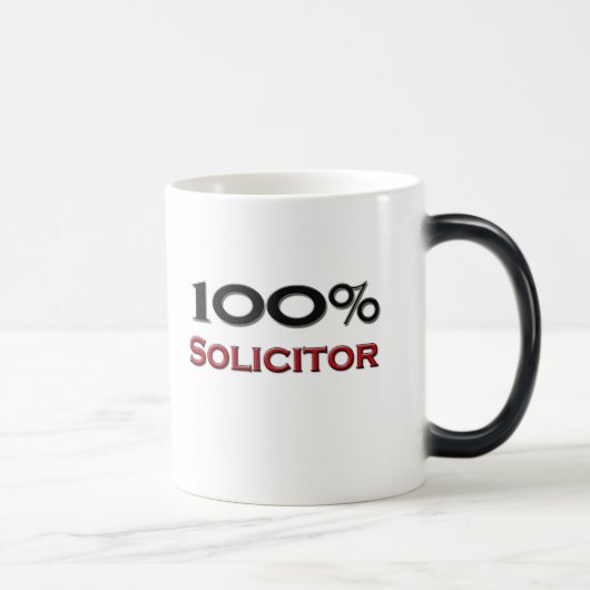 100 % solicitor magische mok (Rechts)