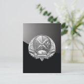[100] SOWT Badge [CREST] Briefkaart (Staand voorkant)