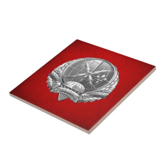 [100] SOWT Badge [CREST] Tegeltje (Zijkant)