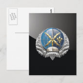 [100] SOWT Embleem Briefkaart (Voorkant / Achterkant)