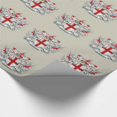 [100] Stad Londen - Wapenschild Cadeaupapier (Hoek)