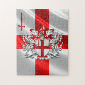 [100] Stad Londen - Wapenschild Legpuzzel (Verticaal)