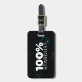 100% Stardust Bagagelabel (Voorkant verticaal)