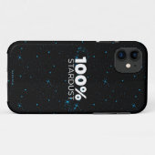 100% Stardust Case-Mate iPhone Case (Achterkant (horizontaal))