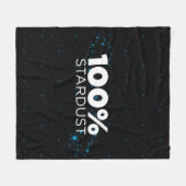 100% Stardust Fleece Deken (Voorkant (Horizontaal))