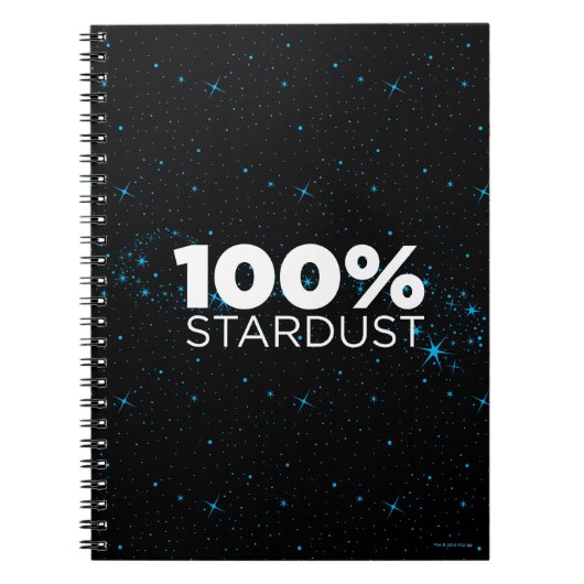 100% Stardust Notitieboek (Voorkant)