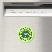 100% Sticker met garantie voor tevredenheid Magneet (Insitu (Vaatwasser))