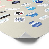 100 stuks Pyrex - Beige Poster (Hoek)