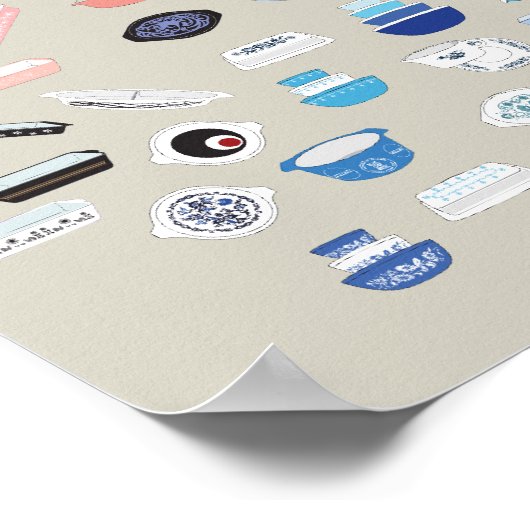 100 stuks Pyrex - Beige Poster (Hoek)