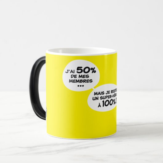 100% SUPER-HERO MAGISCHE MOK (Voorkant links)