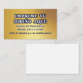 100 Tarjetas Impresion de Tarjetas para Negocio Visitekaartje (Voorkant / Achterkant)