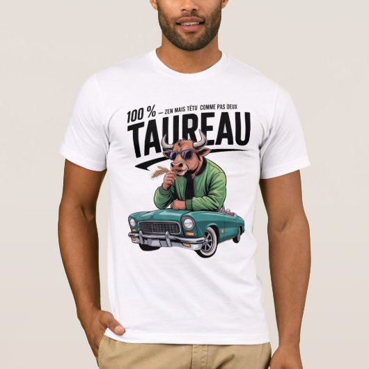 100 % TAUREAU T-SHIRT (Voorkant)