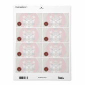 [100] Teutonische wapenschild Etiket (Full Sheet)