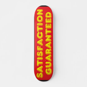 100% Tevredenheid Gegarandeerd Skateboard