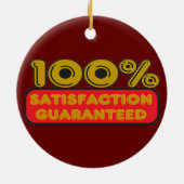 100% tevredenheid gegarandeerd versiering keramisch ornament (Achterkant)