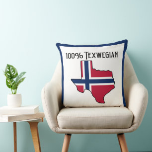100% Texaans Sierkussen