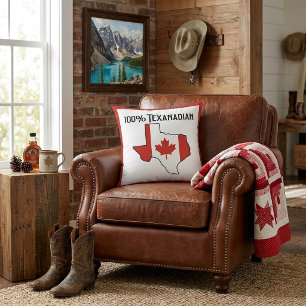 100% Texanadian Worpillow Kussen