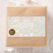 [100] Tibetan Double Dorje Mandala Etiket (Insitu)