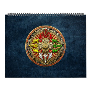 [100] Tibetan Double Dorje Mandala Kalender