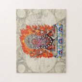 [100] Tibetan Thangka - Wrathful Deity Hayagriva Legpuzzel (Verticaal)