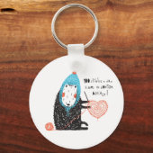 100 titels per dag Sleutelhanger (Voorkant)