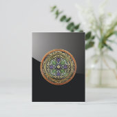 [100] Treasure Trove: Celtic Cross Briefkaart (Staand voorkant)