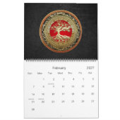 [100] Treasure Trove: Celtic Tree of Life [Gold] Kalender (Feb 2027)