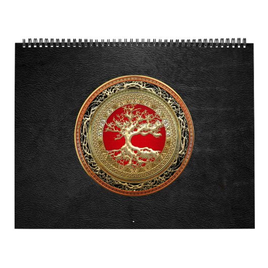 [100] Treasure Trove: Celtic Tree of Life [Gold] Kalender (Hoes)