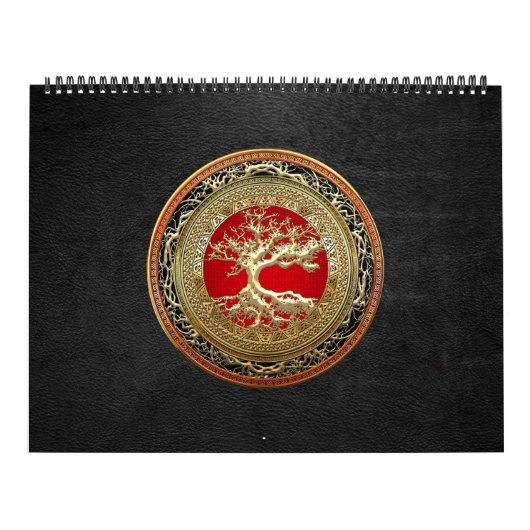 [100] Treasure Trove: Celtic Tree of Life [Gold] Kalender (Hoes)