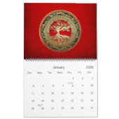 [100] Treasure Trove: Celtic Tree of Life [Gold] Kalender (Jan 2026)