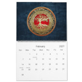 [100] Treasure Trove: Celtic Tree of Life [Gold] Kalender (Feb 2027)