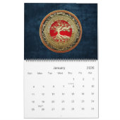 [100] Treasure Trove: Celtic Tree of Life [Gold] Kalender (Jan 2026)