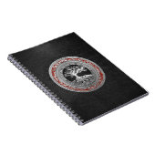 [100] Treasure Trove: Celtic Tree of Life [Silver] Notitieboek (Rechterzijde)