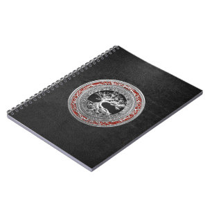 [100] Treasure Trove: Celtic Tree of Life [Silver] Notitieboek