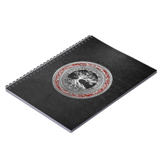 [100] Treasure Trove: Celtic Tree of Life [Silver] Notitieboek (Linkerzijde)