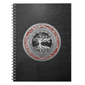 [100] Treasure Trove: Celtic Tree of Life [Silver] Notitieboek (Voorkant)