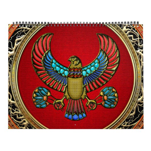 [100] Treasure Trove: Egyptische valk Kalender (Hoes)