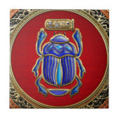 [100] Treasure Trove: Oude Egyptische Scarab Tegeltje (Voorkant)