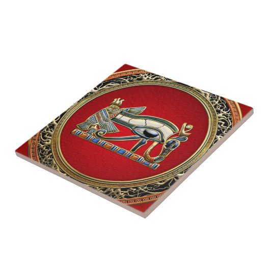[100] Treasure Trove: The Eye of Horus Tegeltje (Zijkant)
